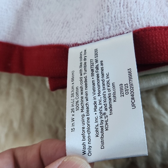 NWT Set Of 2 St. Nicholas Square Snowman Kitchen Towels ♥️⛄️🖤🎁 - Picture 10 of 13